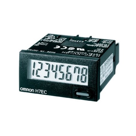 H7EC-NFV-B H7E 8007E 672683 OMRON Black LCD Totalizer 20Hz Ent. Multi-voltage 24x48