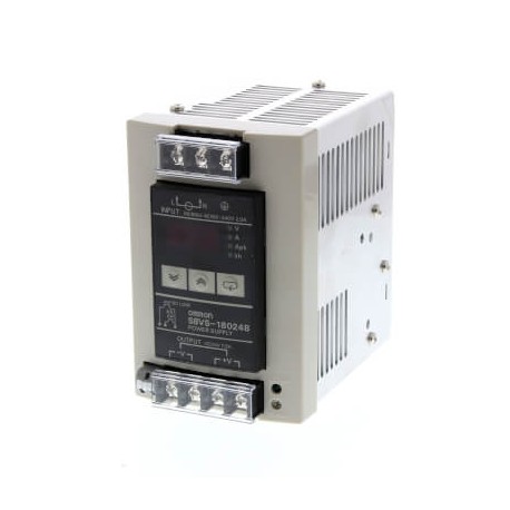 S8VS-18024A S8VS0126H S8VS18024A,1 OMRON 180W / 24V / 7,5 A DIN-Rail Display for preventative Maintenance .
