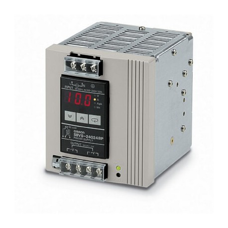 S8VS-24024BP S8VS0129B S8VS24024BP,1 OMRON 240W / 24V / 10A DIN Display Time func. Alarm PNP