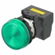 M22N-BN-TGA-GE-P A2265010C 672605 OMRON Indicador M22N enrasado, VERDE, LED VERDE 200/240 VAC Push-in+