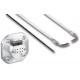 E32-T10V E32 5136C E32T10V OMRON Fibra ótica para vácuo. Lado atmosferico 2m