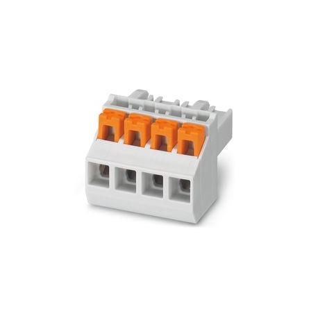 PSPT 2,5/ 4-ST KMGY TP I31-I42 1452135 PHOENIX CONTACT Conector para placa de circuito impresso, seção nomin..