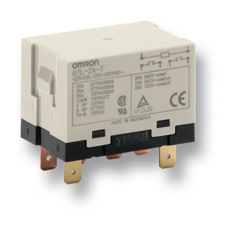 G7L-1A-T 100/120VAC G7L 5003A G7L1AT100120AC OMRON SPDT-NA 30A morsetto Faston E