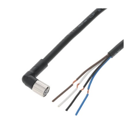 XS3F-M8PVC4A5M XS3F0249A XS3FM8PVC4A5M,1 OMRON M8 PVC com fio Mergulhado 4 fios 5m