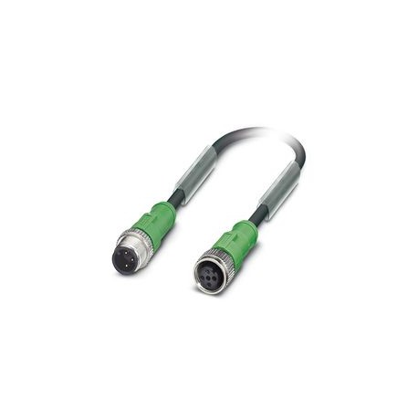 SAC-3P-M12MS/1,45-PUR/FS 1X3 1630782 PHOENIX CONTACT Sensor/actuator cable, 3-pole, halogen-free PUR, greyis..
