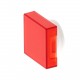 A16L-AR A16 2028R A16LAR OMRON Cabeza pulsador cuadrado rojo
