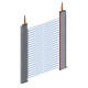 F3E-11-T6 AA030135R F3E11T6 OMRON 11 canais, 31 fizer, h:600mm, Area detec. 400mm Conector M8