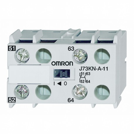 J73KN-A-11 J73K9000D J73KNA11 OMRON Front-aux (J7KNA-AR) 1NA+1NC