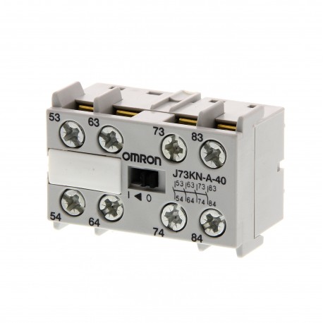 J73KN-A-40 J73K9003R J73KNA40 OMRON Auxiliar frontal (J7KNA-AR) 4NA