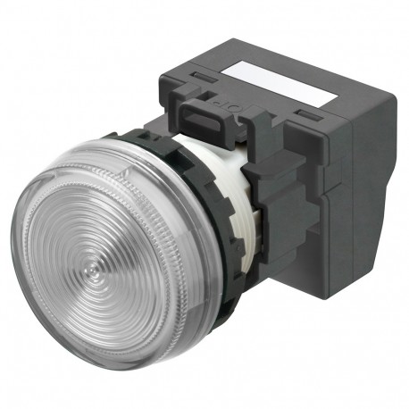 M22N-BN-TWA-WC-P A2265018R 672622 OMRON Flush M22N Indicator, WHITE, WHITE LED 24VAC/DC Push-in+