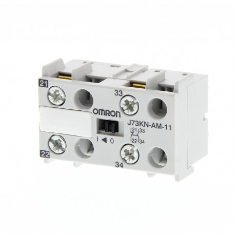 J73KN-AM-02 J73K9005E J73KNAM02 OMRON Ausiliario anteriore (J7KNA-09..12) 2NC