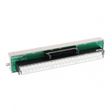 XW2B-50G5 XW2B0008B XW2B50G5 OMRON Bloco conector 50 pontos de E/S M2.4