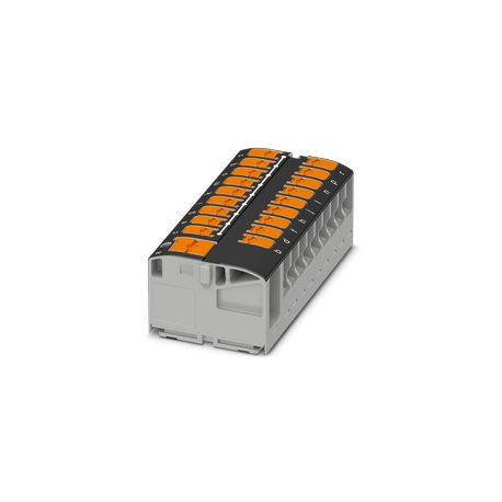 PTVFIX 6/18X2,5 BK 1019651 PHOENIX CONTACT Distribution block, nominal voltage: 450 V, nominal current: 24 A..