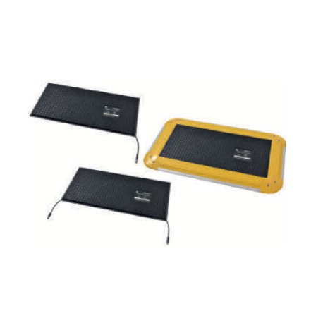 UMMYA-1000-0500-2 UMMA7667R 680386 OMRON Tapis de sécurité jaune avec 2 câbles, dimensions 1000 x 500 mm