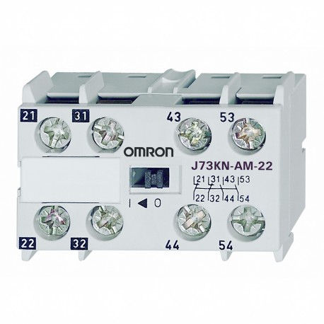 J73KN-AM-22 J73K9006C 119344 OMRON Ausiliario anteriore (J7KNA-09.. 12) 2NA+2NC