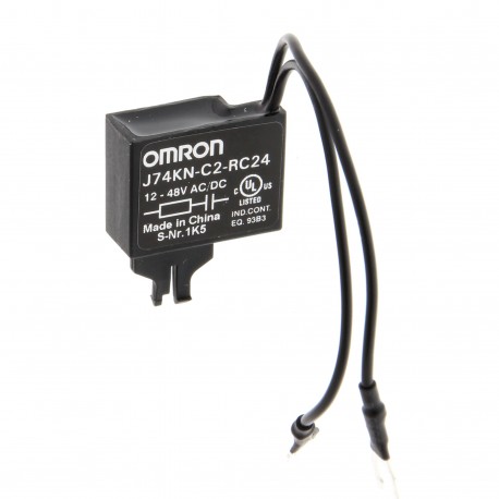 J74KN-C2-RC24 J74K9040G 367395 OMRON Supresor RC (J7KN-10..74)12-48AC/DC