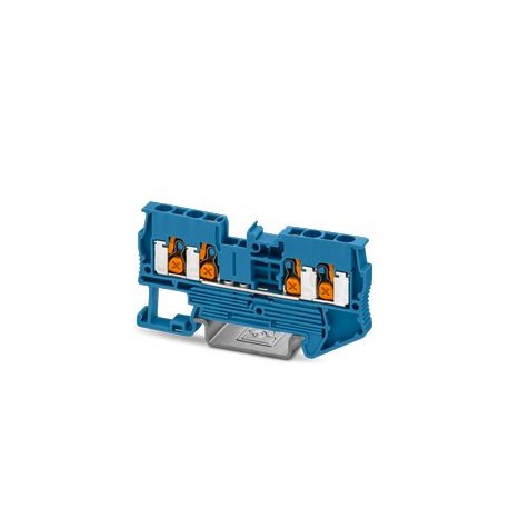 XT 2,5-QUATTRO BU 1343130 PHOENIX CONTACT Feed-through terminal, nominal voltage: 800 V, nominal current: 24..