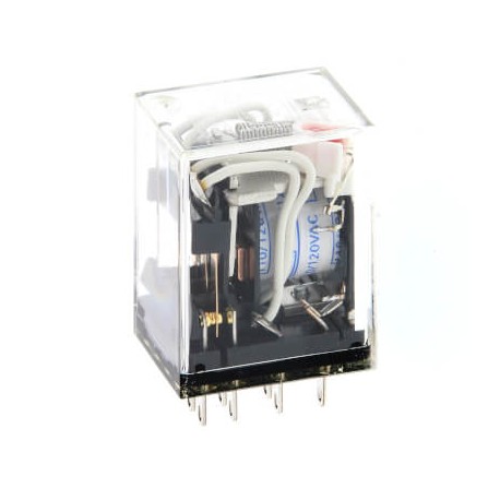 MYQ4N 24VDC MYQ 1039E MYQ4N24DC OMRON 4PDT bifurcado plástico sellado con indicador