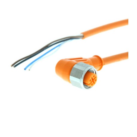 Y92E-S12PVC4A10M-L AA024082A Y92ES12PVC4A10ML OMRON Com cabo Mergulhado 4 fios 10m M12 F & B IP69K
