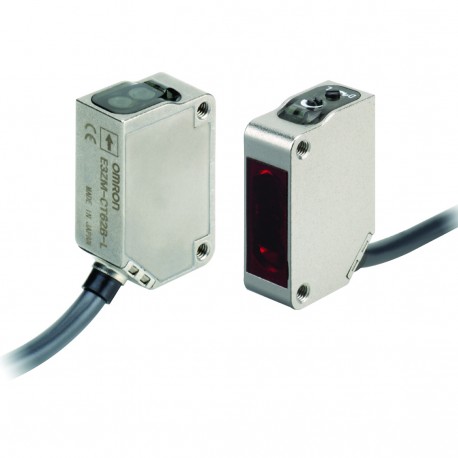 E3ZM-CT81 2M E3ZM0097E E3ZMCT812M OMRON Metálica cc 3h Barreira 15m PNP IP67g Cabo 2m