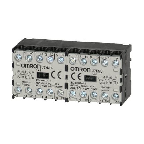 J7KNU-AR-40 48 J7KN9802A J7KNUAR4048 OMRON Microrelé contactor, 4-pole (4 no), 3A, AC15 (230 V), 48 VAC