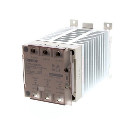 G3PE-215B-3N 12-24VDC G3PE2037D G3PE215B3NDC1224,1 OMRON 15A 100-240vac 3-Fase DIN-Rail Con disip.