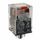 MKS3PI-5 110VAC MKSN8473M MKS3PI5AC110BYOMZ OMRON 3PDT 10A, Indikator mecânico Botão de teste