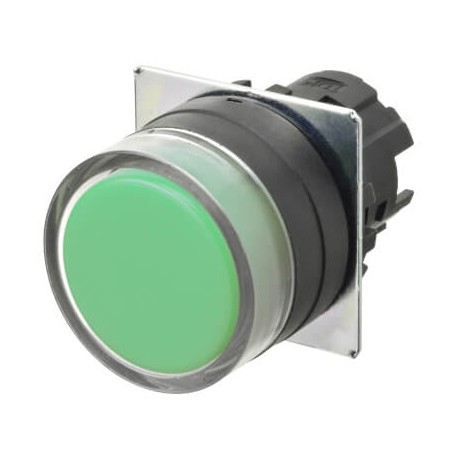 A22NZ-BGM-NGA A2270038M 666481 OMRON Pulsa.22mm, Plastic, PROTECTED, MOMENTARY, Opaque GREEN