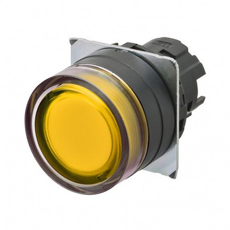 A22NZ-BGM-TYA A2270045C 663382 OMRON Pulsa.22mm, Plastic, PROTECTED, MOMENTARY, Transp.YELLOW, LIGHTING