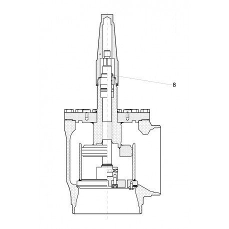 148B4166 DANFOSS REFRIGERATION ERSATZTEIL-STOPFBUCHSE SVA 250-300