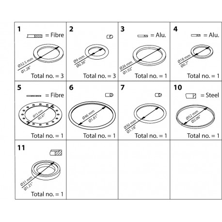 027H2219 DANFOSS REFRIGERATION ICS 25 Repair kit