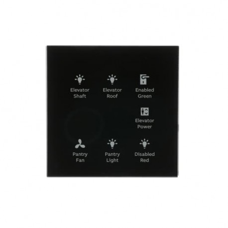2CKA006300A1542 TB/U6.4.1-CG NIESSEN Sensor táctil, 6 canales, FM