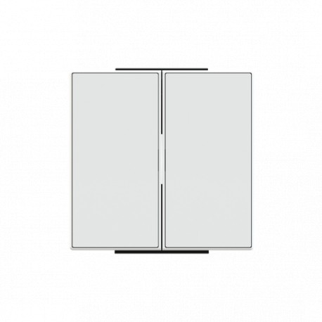 2CLA851100A4101 8511 BB NIESSEN Dual-Schalter-Taste BB