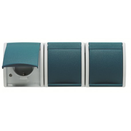 2CLA308830A1001 3088.3 NIESSEN 3.088,3 Presa Schuko orizzontale tripla