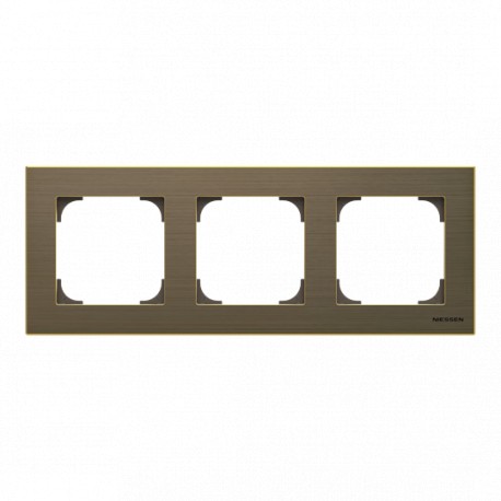 2CLA857300A1201 8573 OE NIESSEN Quadro 3 elementos OE