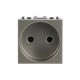 2CLA220300N1901 N2203 CV NIESSEN Base enchufe 2P europea CV