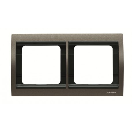2CLA847210A1501 8472.1 AP NIESSEN MARCO 2 ELEMENTOS HORIZONTAL