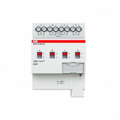 2CDG110262R0011 SA/S 4.16.2.2 NIESSEN Actuador Interruptor, 4 canales, 16A,DIN