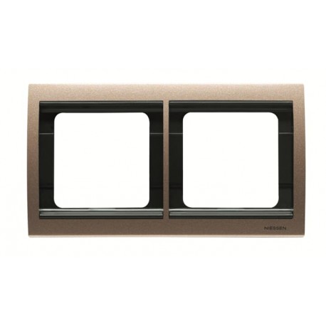 2CLA847210A1101 8472.1 CS NIESSEN MARCO 2 ELEMENTOS HORIZONTAL
