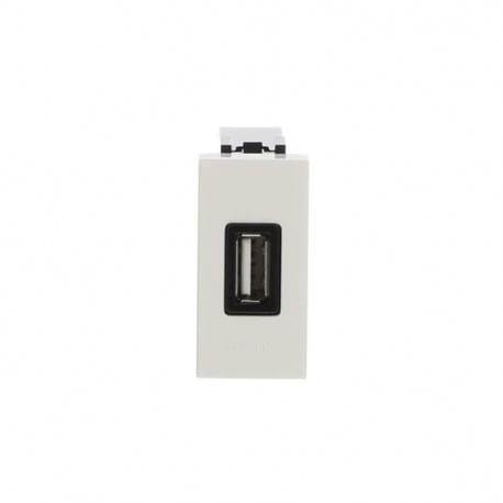 2CLA218520N1101 N2185.2 BL NIESSEN Outlet USB charger 1M 2A/5V BL