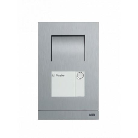 2TMA210010X0001 W2511 NIESSEN Placa de rua áudio externa, 1 botão, OX
