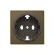 2CLA858800A1201 8588 OE NIESSEN Cover base-Schuko Stecker OE