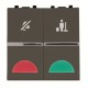 2CLA224440N1801 N2244.4 AN NIESSEN Interruptor Pase-Espere con piloto AN