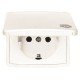 2CLA828810A1101 8288.1 BA NIESSEN Tapa enchufe Schuko c/tapa