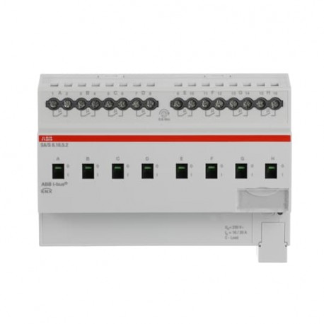 2CDG110267R0011 SA/S 8.16.5.2 NIESSEN Act. Interr., 8 can., 16A, Cargas C, DIN