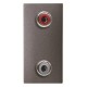 2CLA215520N1801 N2155.2 AN NIESSEN Toma VDI 2RCA conexión con tornillo AN