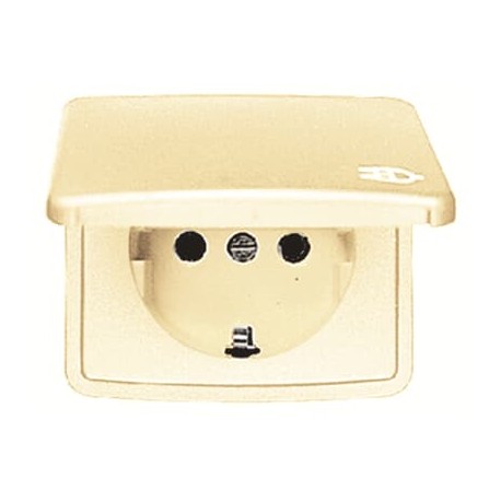 2CLA828810A1001 8288.1 BM NIESSEN TAPA ENCHUFE SCHUKO C/TAPA