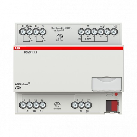 2CDG110222R0011 BCI/S 1.1.1 NIESSEN Interface para caldera/enfriador,1can.