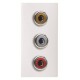 2CLA215530N1101 N2155.3 BL NIESSEN Toma VDI 3RCA conexión con tornillo BL