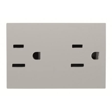2CLA232800N1301 N2328 PL NIESSEN Sockel Duplex 2P+T nema PL